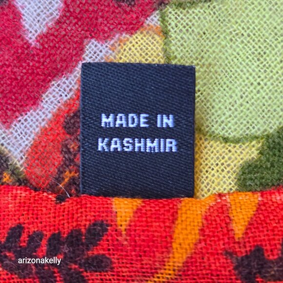 Perfect Jim Thompson Wool Scarf Lightweight - Picture 3 of 9